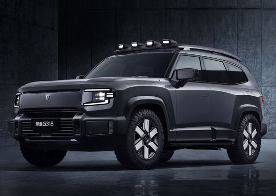 Szybki statek DHT Changan Shenlan G318 5 miejsc SUV 1,5L Benzynowy samochód
